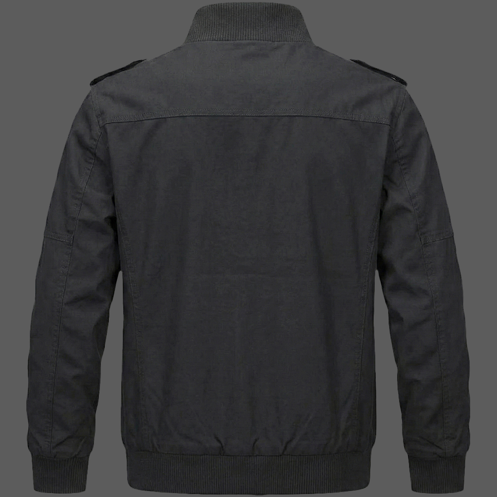 Black-Mens-Cotton-Fleece-Lined-Military-Jacket-Cargo-Windbreaker-with-Multi-Pockets-02