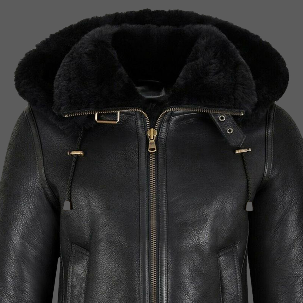Detachable-Hooded-B3-Bomber-Jacket-Women's-RAF-Aviator-Pilot-Flying-Jacket-Genuine-Shearling-Sheepskin-Leather-Jacket-04