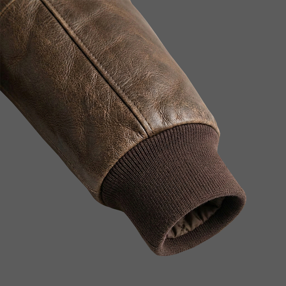 Distressed-Brown-Leather-Bomber-Jacket-Vintage-Aviator-Style-04