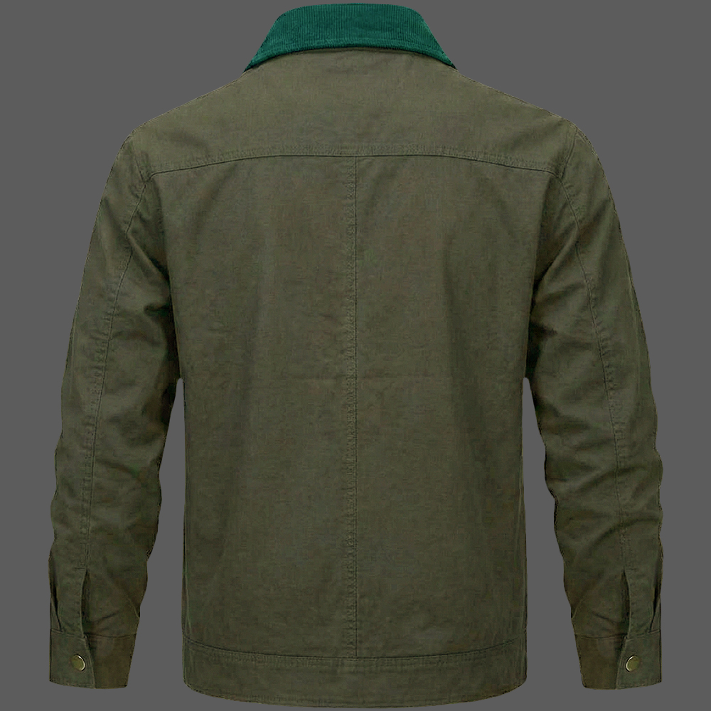 Green-Brown-Mens-Quilted-Lining-Cotton-Jacket-Corduroy-Collar-Work-Shacket-02