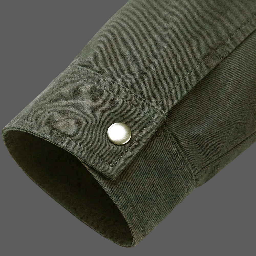 Green-Brown-Mens-Quilted-Lining-Cotton-Jacket-Corduroy-Collar-Work-Shacket-04