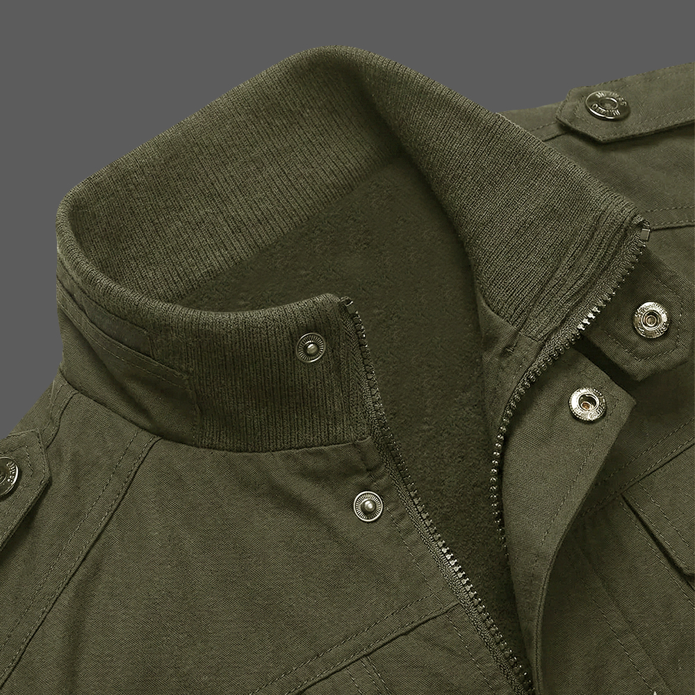 Green-Mens-Cotton-Fleece-Lined-Military-Jacket-Cargo-Windbreaker-with-Multi-Pockets-05