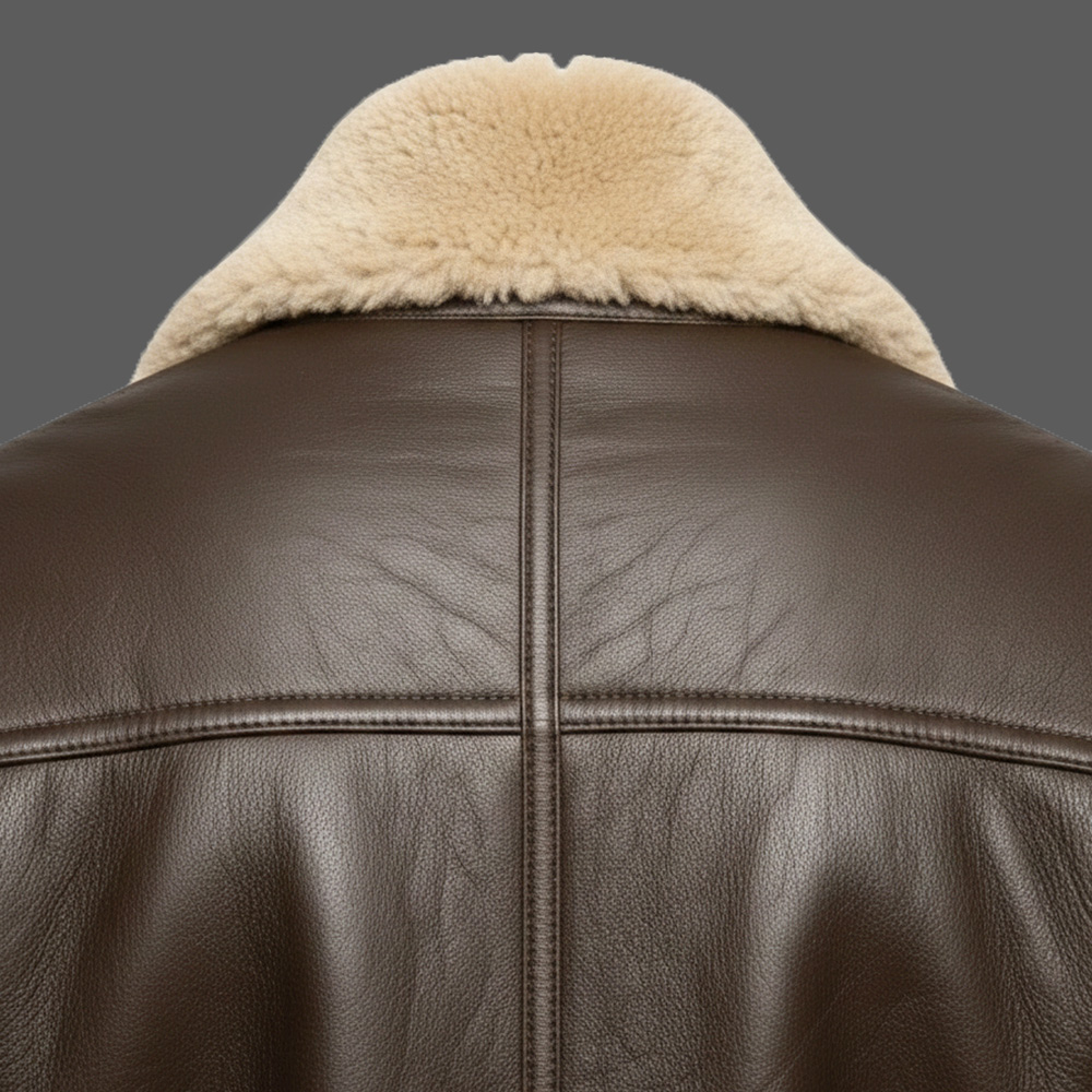 Mens-Brown-RAF-Aviator-B3-Bomber-Shearling-Leather-Jacket-04