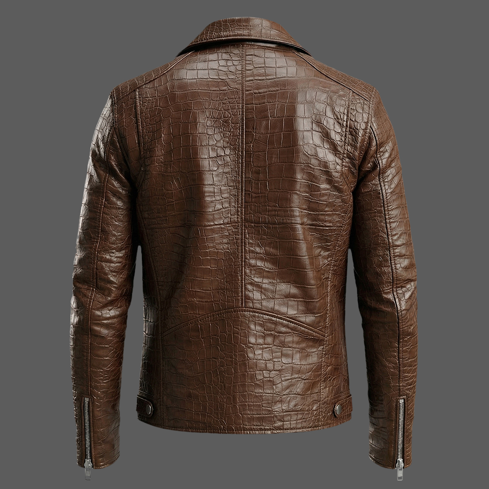 Mens-Crocodile-Embossed-Biker-Jacket-Faux-Leather-Motorcycle-Coat-07