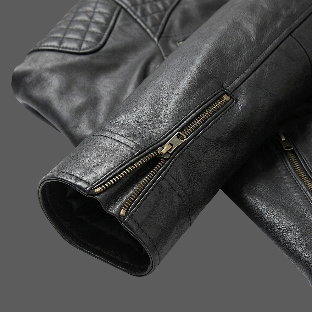 Mens-Diamond-Quilted-Black-Leather-Biker-Jacket-04