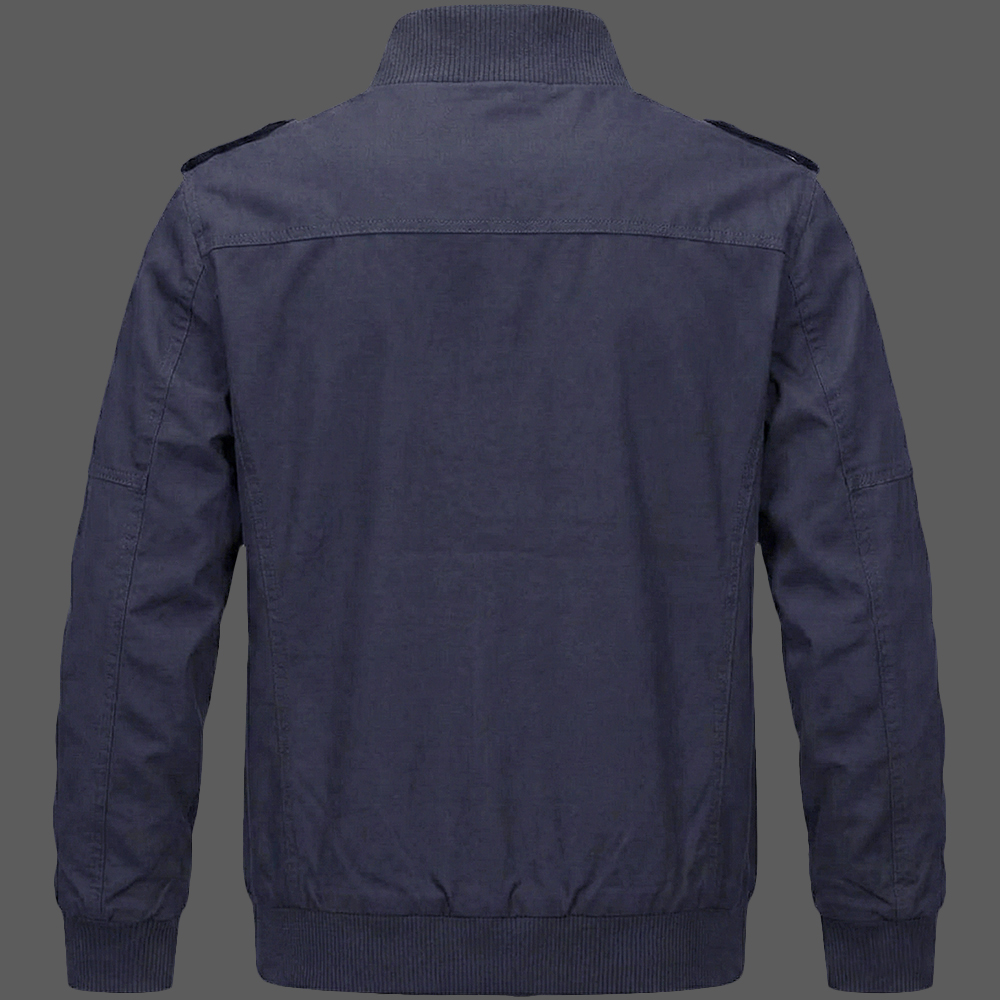 Navy-Blue-Mens-Cotton-Fleece-Lined-Military-Jacket-Cargo-Windbreaker-with-Multi-Pockets-02