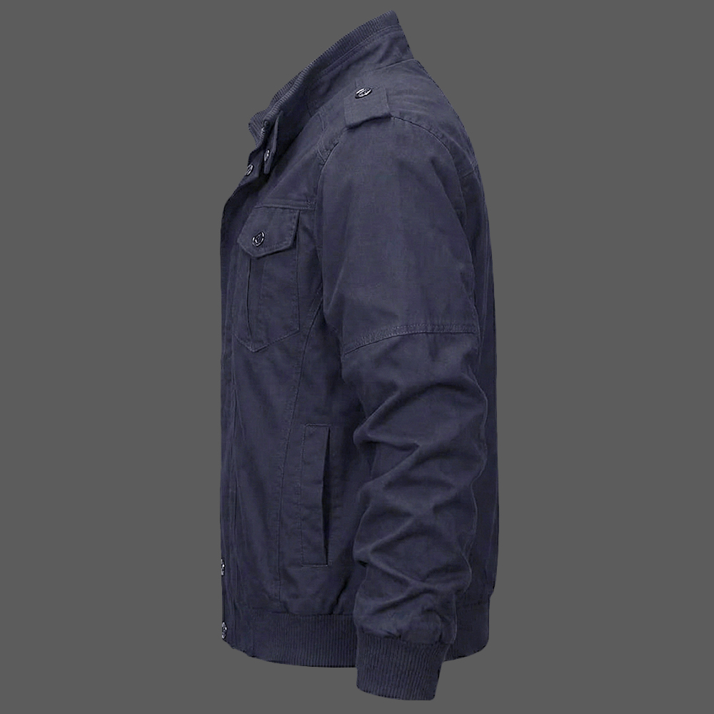 Navy-Blue-Mens-Cotton-Fleece-Lined-Military-Jacket-Cargo-Windbreaker-with-Multi-Pockets-03