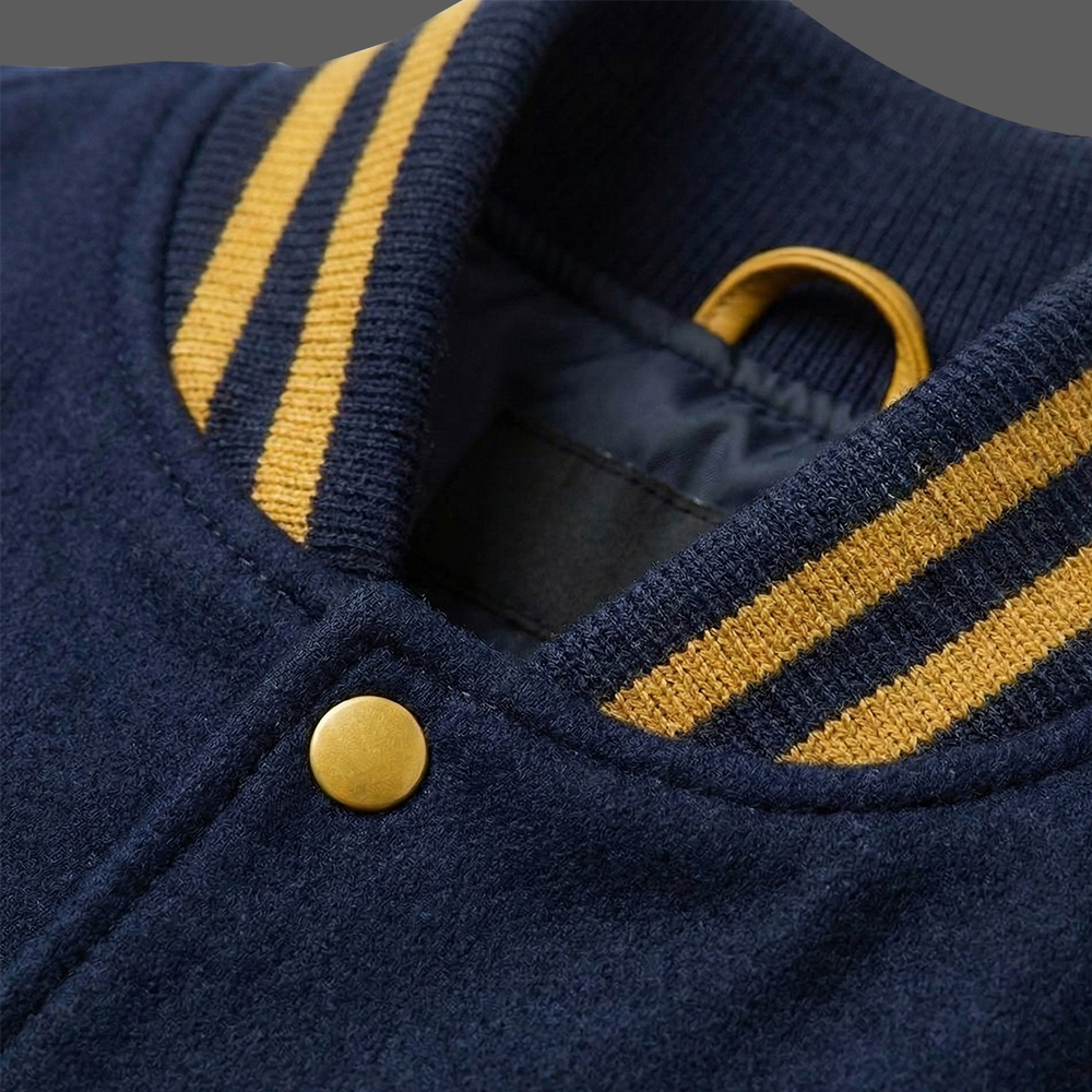 Navy-Blue-Wool-Letterman-Jacket-with-Yellow-Leather-Sleeves-05
