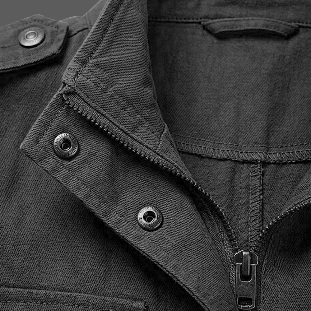 Womens-Black-Military-Style-Cotton-Utility-Jacket-05