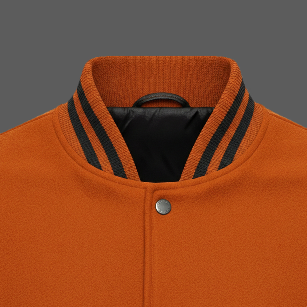 Mens-Orange-Wool-Letterman-Jacket-with-Black-Leather-Sleeves-Retro-Varsity-Bomber-Style-03