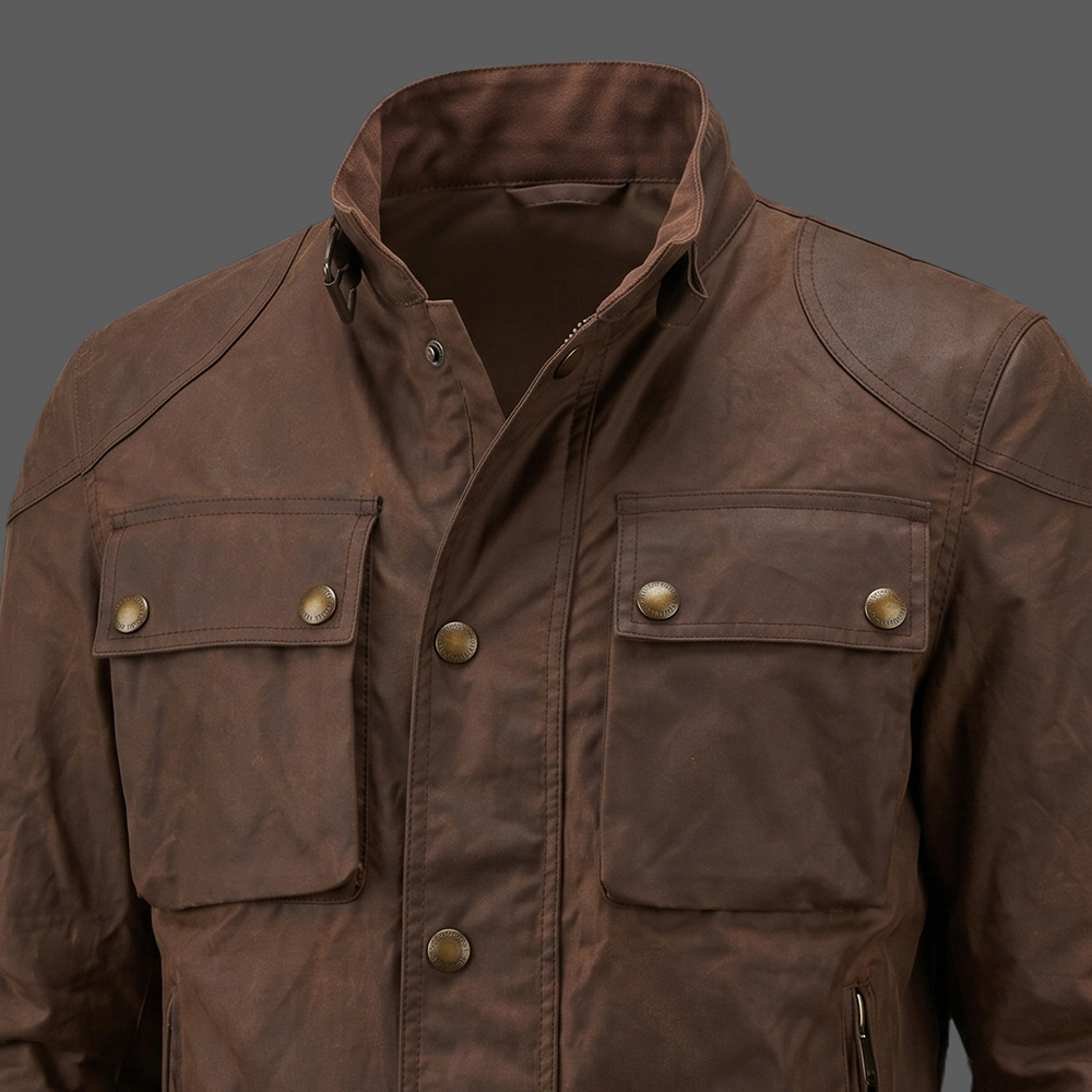 Mens-Vintage-Dark-Brown-Cotton-Field-Jacket-04