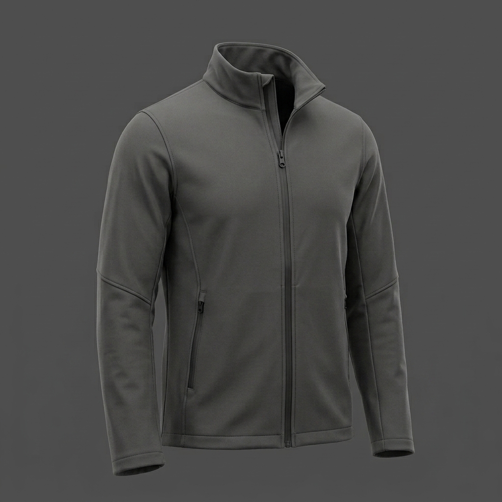 Men's Gray Softshell Jacket Men's Gray Softshell Jacket