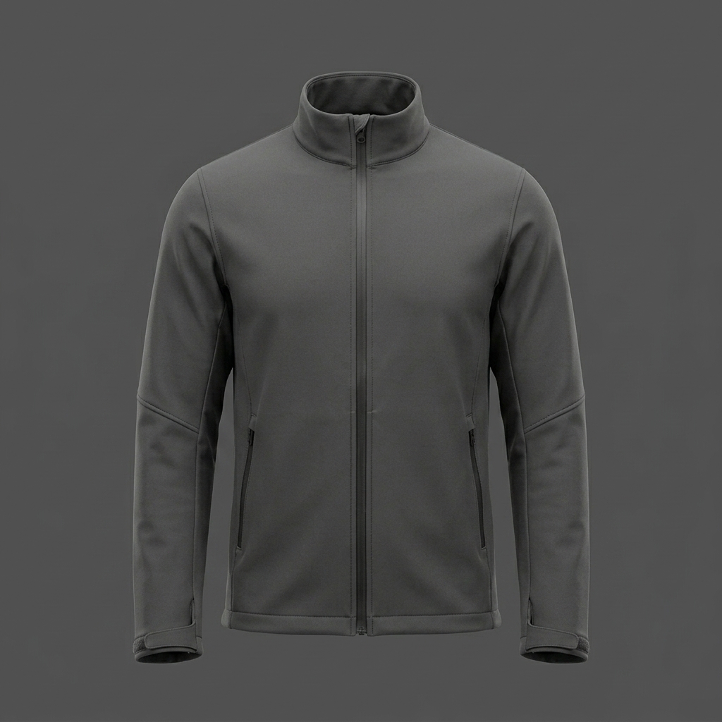 Men's Gray Softshell Jacket Men's Gray Softshell Jacket
