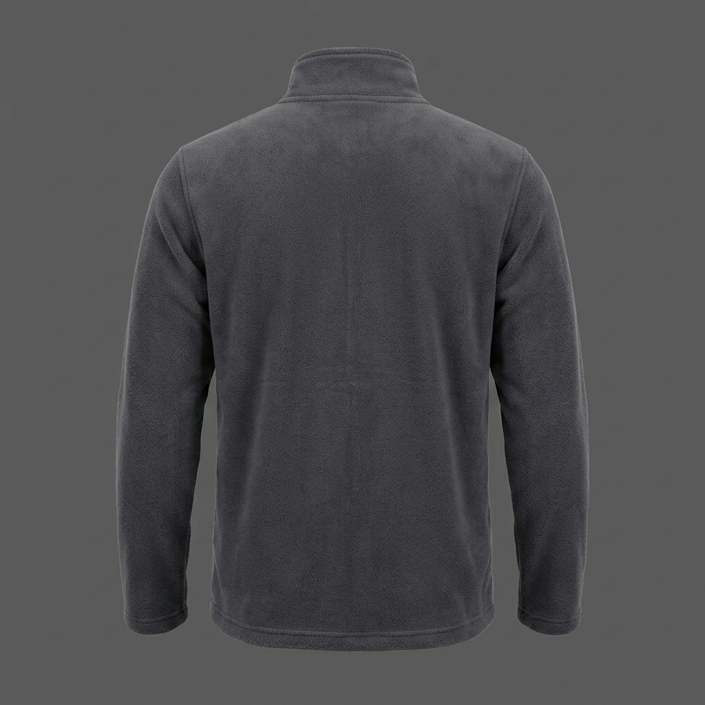 Grey_fleece_jacket_back_view_202608100109 Men’s Charcoal Grey Fleece Jacket