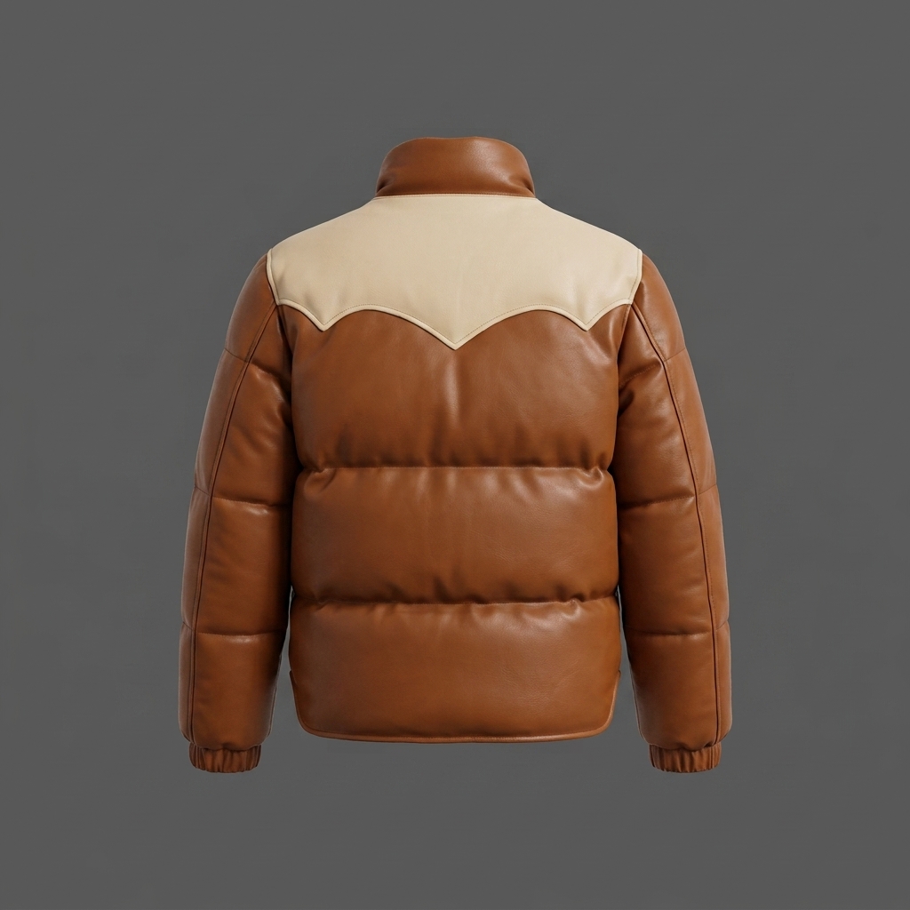 Mens Brown Leather Jacket