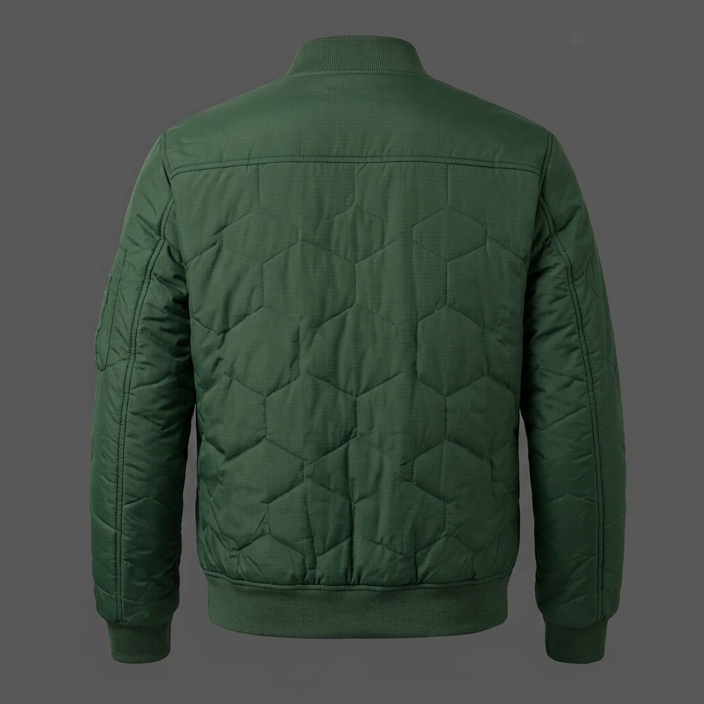Men’s Forest Green Bomber Jacket